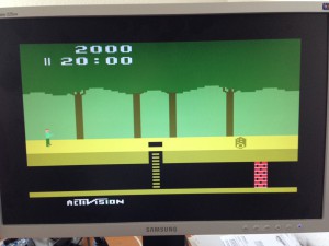 A2601 running Pitfall