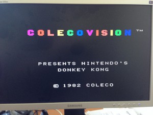 Colecovision on MiST running Donkey Kong
